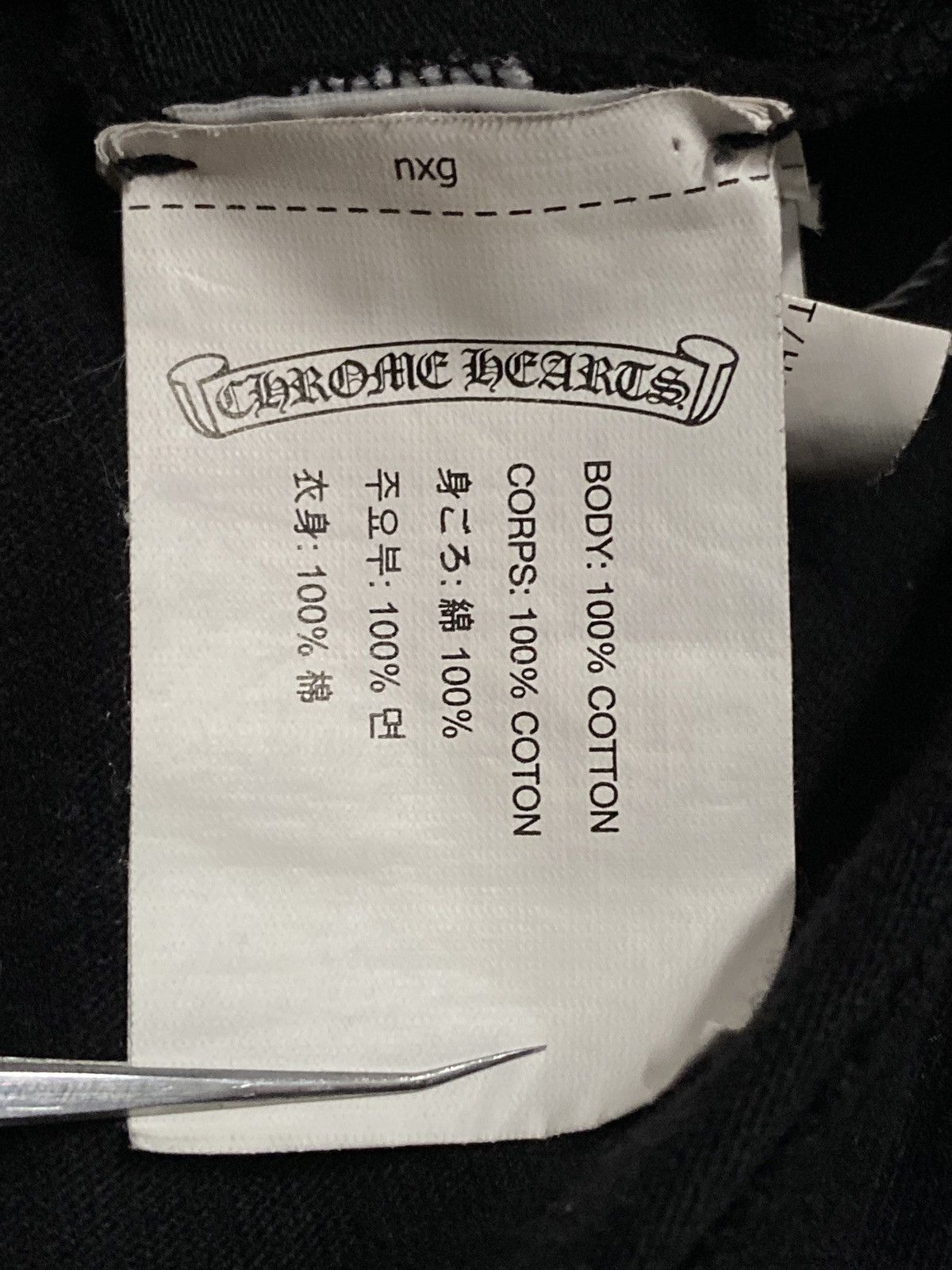 Chrome Hearts RARE - Chrome Hearts Matty Boy Nuclear Kids Script Size US M / EU 48-50 / 2 - 10 Thumbnail