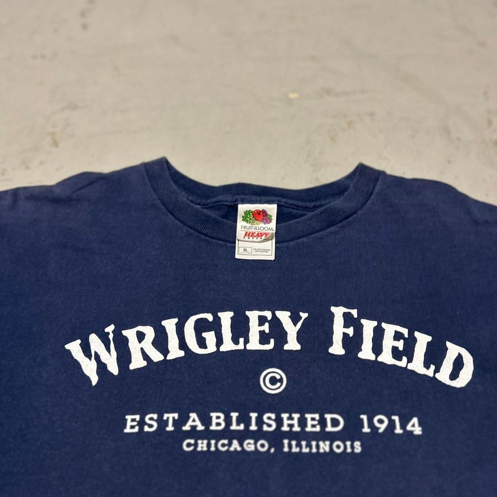 Fruit Of The Loom Wrigley Field Est. 1914 Chicago Cubs T-Shirt Size US XL / EU 56 / 4 - 2 Thumbnail