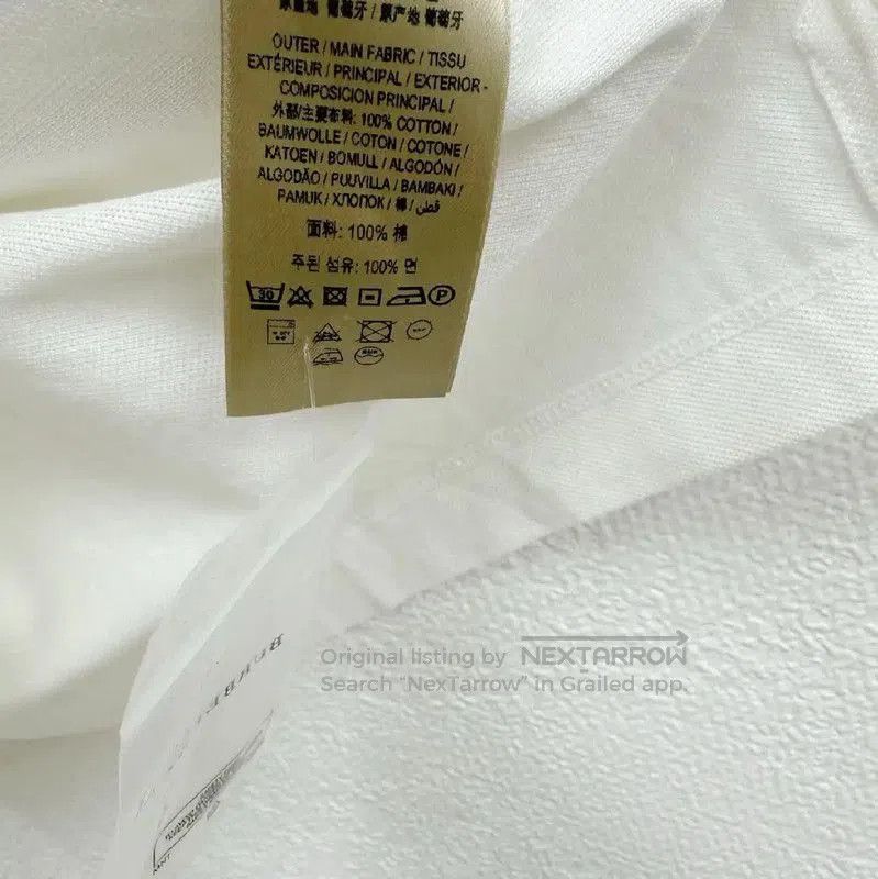 Burberry Burberry White Cotton Men's Short Sleeve Polo. Size US S / EU 44-46 / 1 - 5 Thumbnail