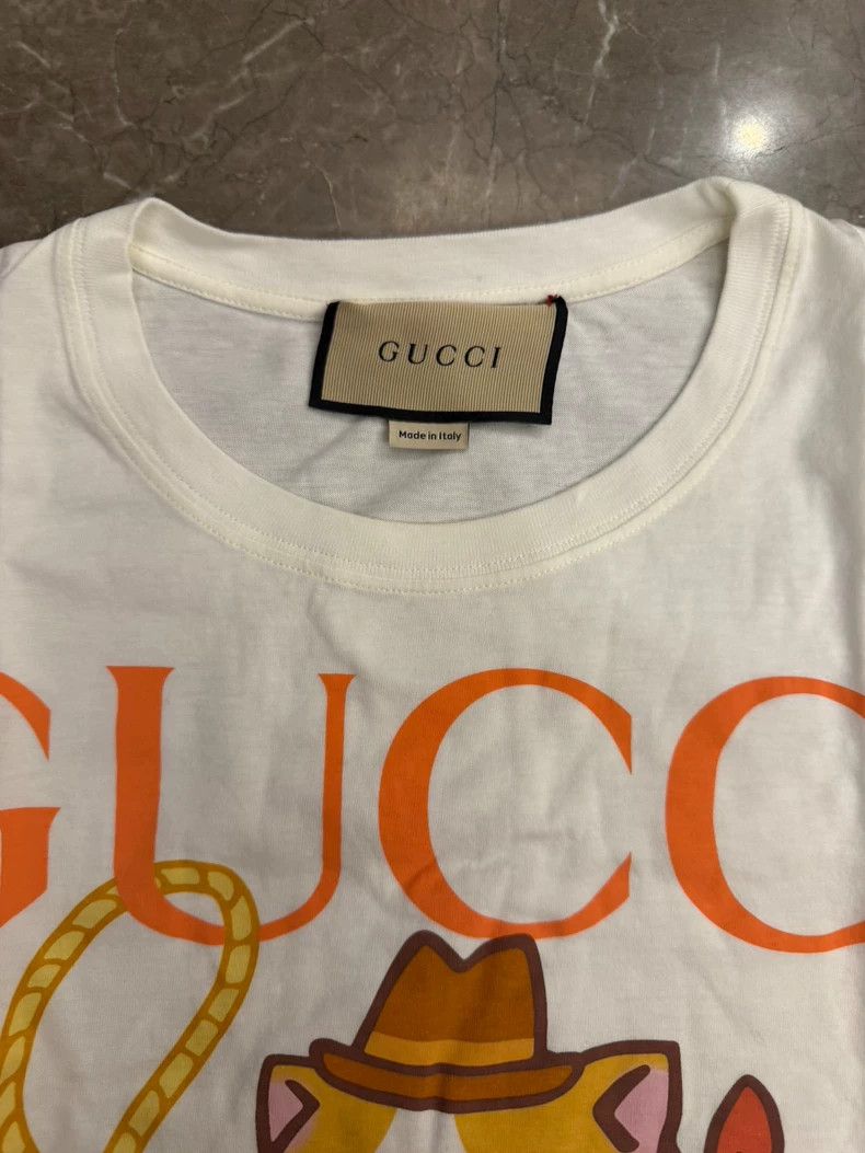 Gucci Banana cat short-sleeved T-shirt 2503-Nextarrow