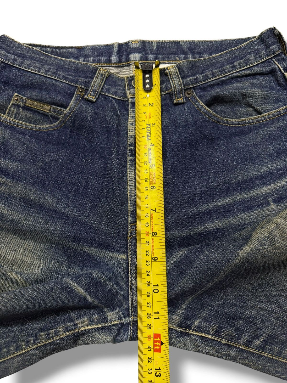 Calvin Klein Vintage Calvin Klein Jeans Japanese Denim | Straight Fit W29 Size US 29 - 17 Thumbnail
