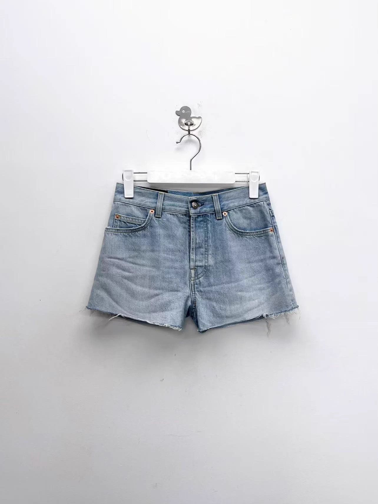 Gucci 【Gucci x Doraemon】Gucci collaboration denim shorts Size 23" - 1 Thumbnail