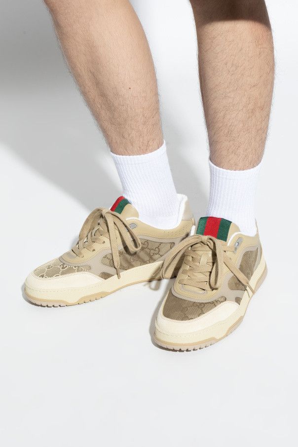 Gucci o1loc1c0326 831661 Men's Gucci Re-Web Sneakers in Multicolor Size US 11 / EU 44 - 2 Thumbnail