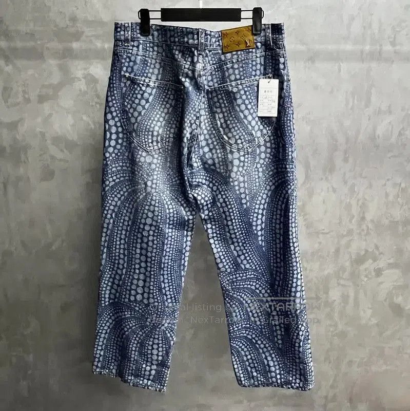 Louis Vuitton Louis Vuitton Men's Blue Denim Casual Pants . Size US 34 / EU 50 - 2 Thumbnail