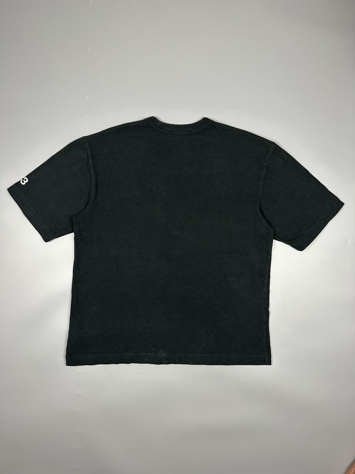 Adidas ADIDAS Y3 YOHJI YAMAMOTO SPELL OUT TEE Size US M / EU 48-50 / 2 - 2 Thumbnail
