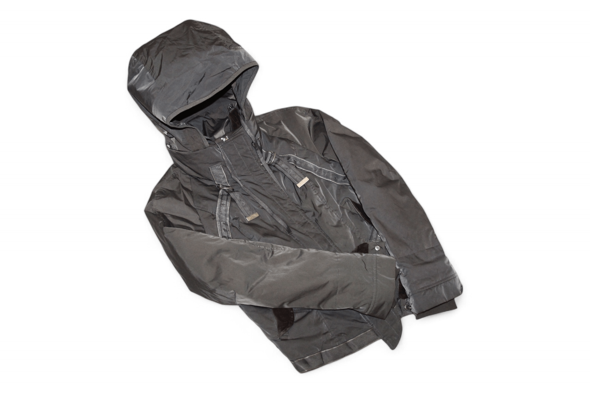 Marithe + Francois Girbaud VTG Marithé Francois Girbaud hooded bondage jacket Size US S / EU 44-46 / 1 - 1 Thumbnail