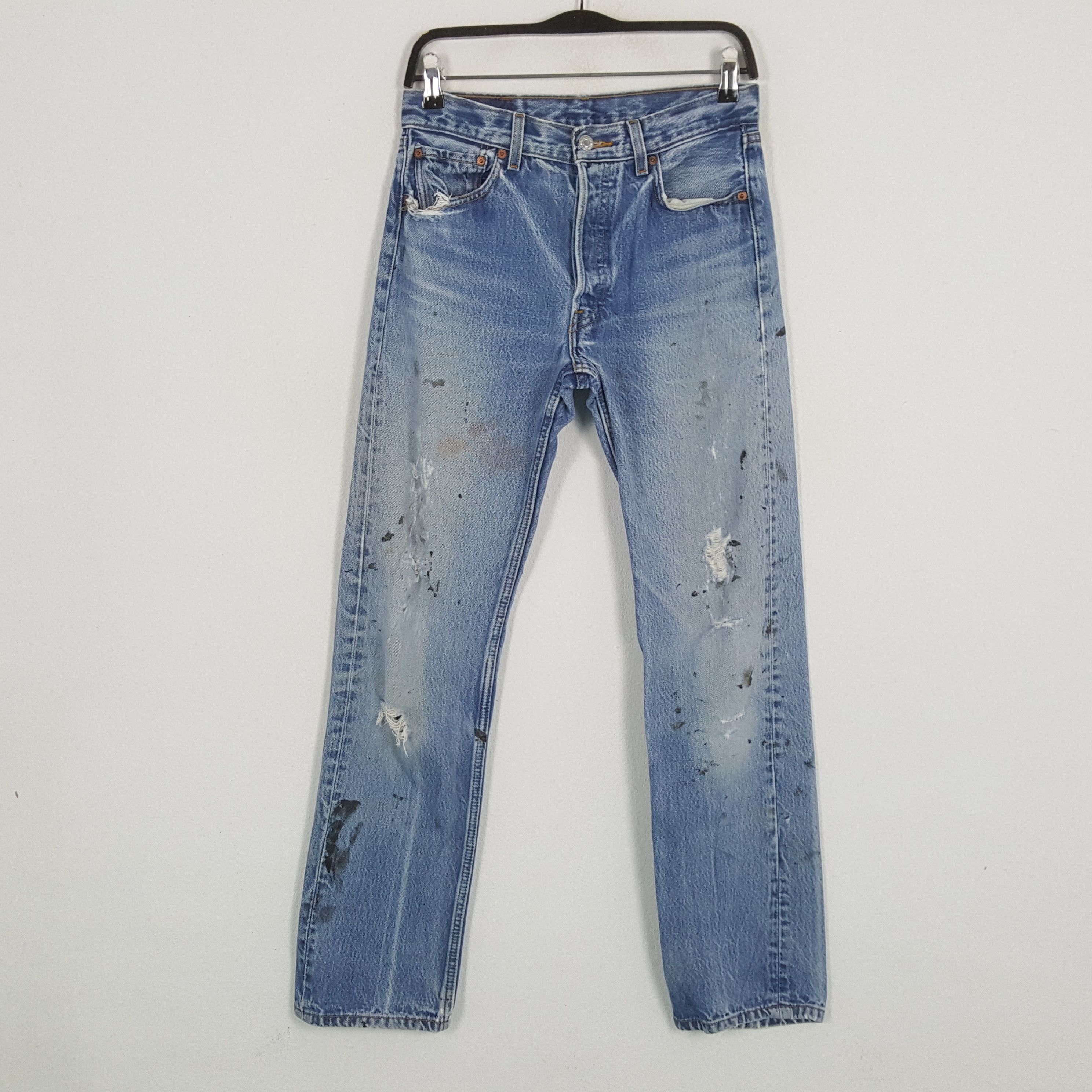 Levi's × Vintage LEVI'S Streetwear Style Distressed Jeans Size US 28 / EU 44 - 1 Thumbnail