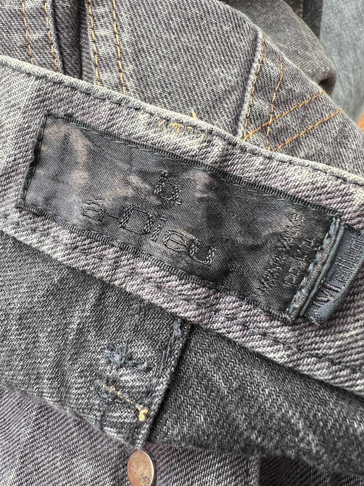 Vintage b. a-Dieu Made in Japan Acid Washed Denim Jeans Size US 30 / EU 46 - 16 Thumbnail