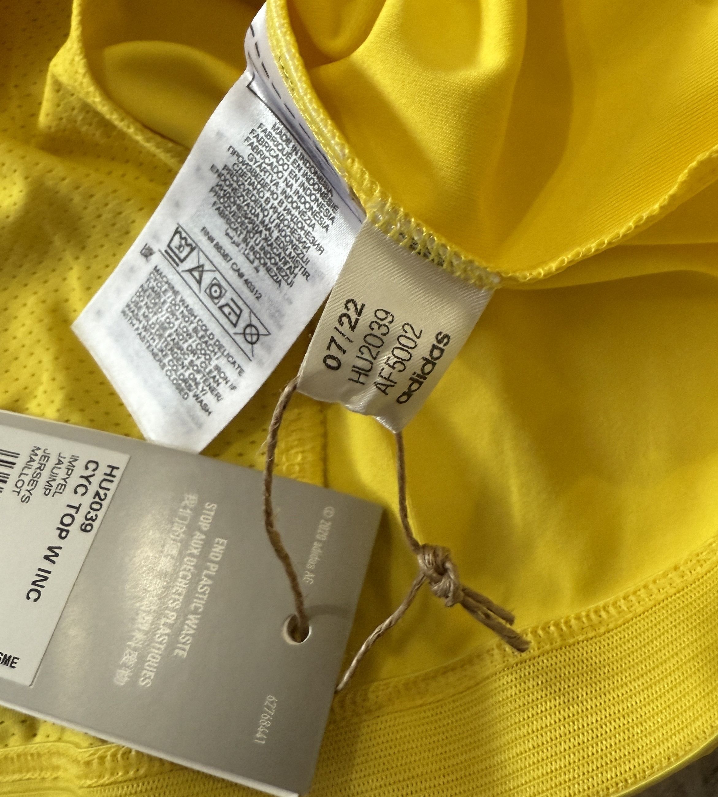 Adidas Adidas The Sleeveless Cycling Top Plus Size 2X HU2039 Size XXL / US 16-18 / IT 52-54 - 9 Thumbnail