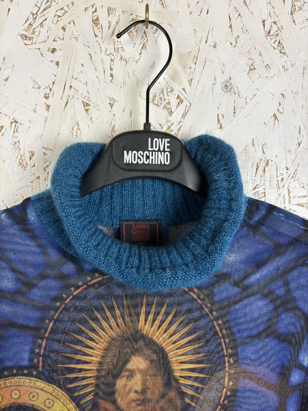 Jean Paul Gaultier 90s Jean Paul Gaultier FW98 Native American JPG Mesh Top 40 Size S / US 4 / IT 40 - 5 Thumbnail