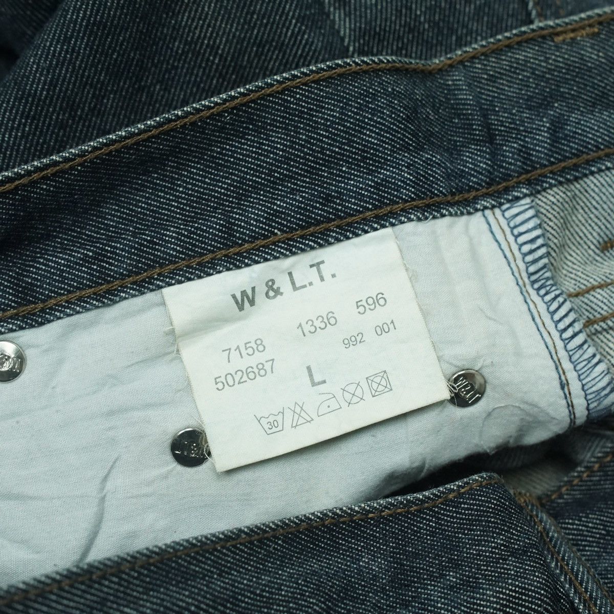 Walter Van Beirendonck *NoTariff Walter Van Beirendonck W&LT Denim Pants Size 29" - 5 Thumbnail