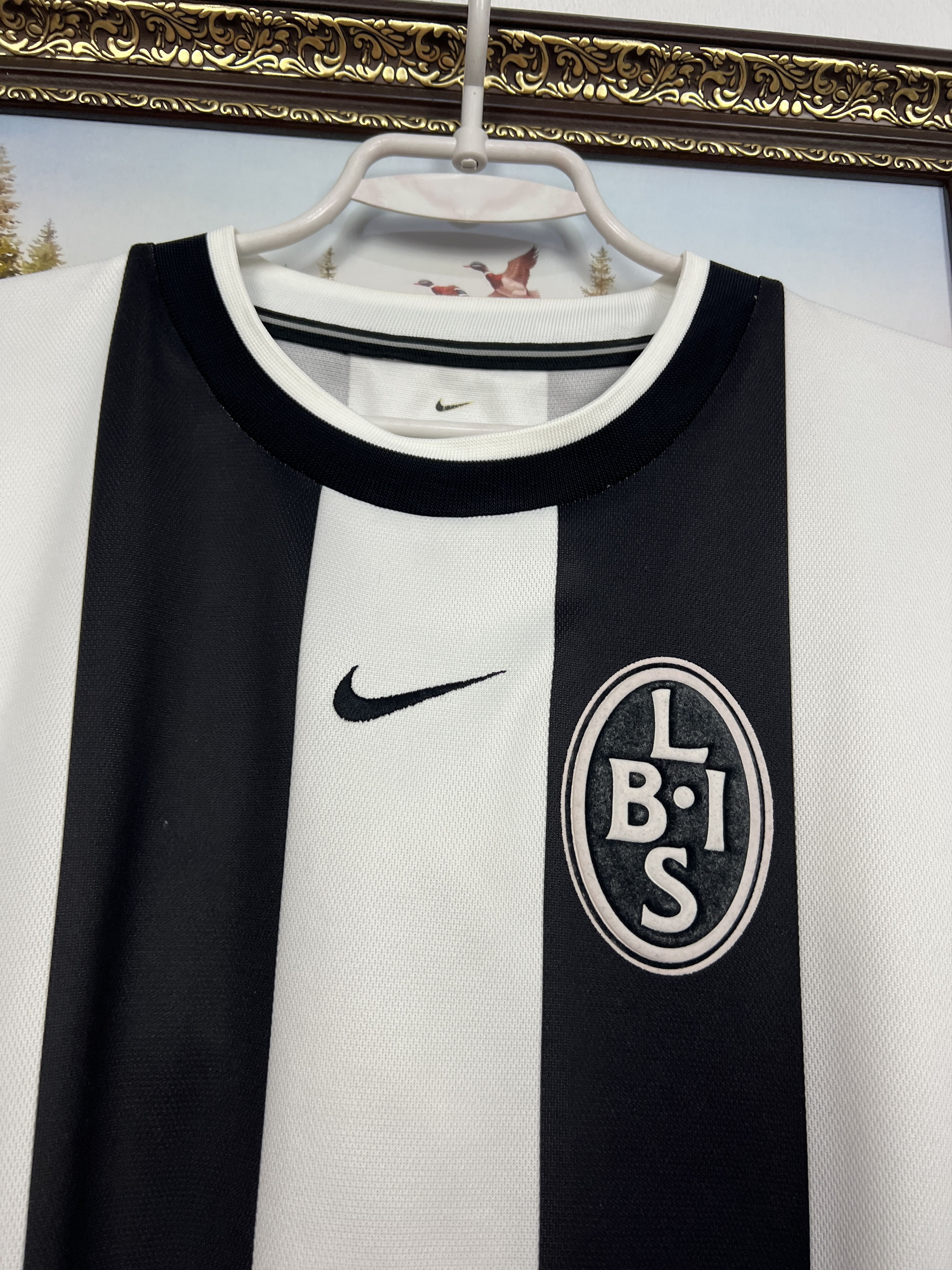 Nike Landskrona BoIS Home football shirt Soccer Jersey Trikot Size US XL / EU 56 / 4 - 3 Thumbnail