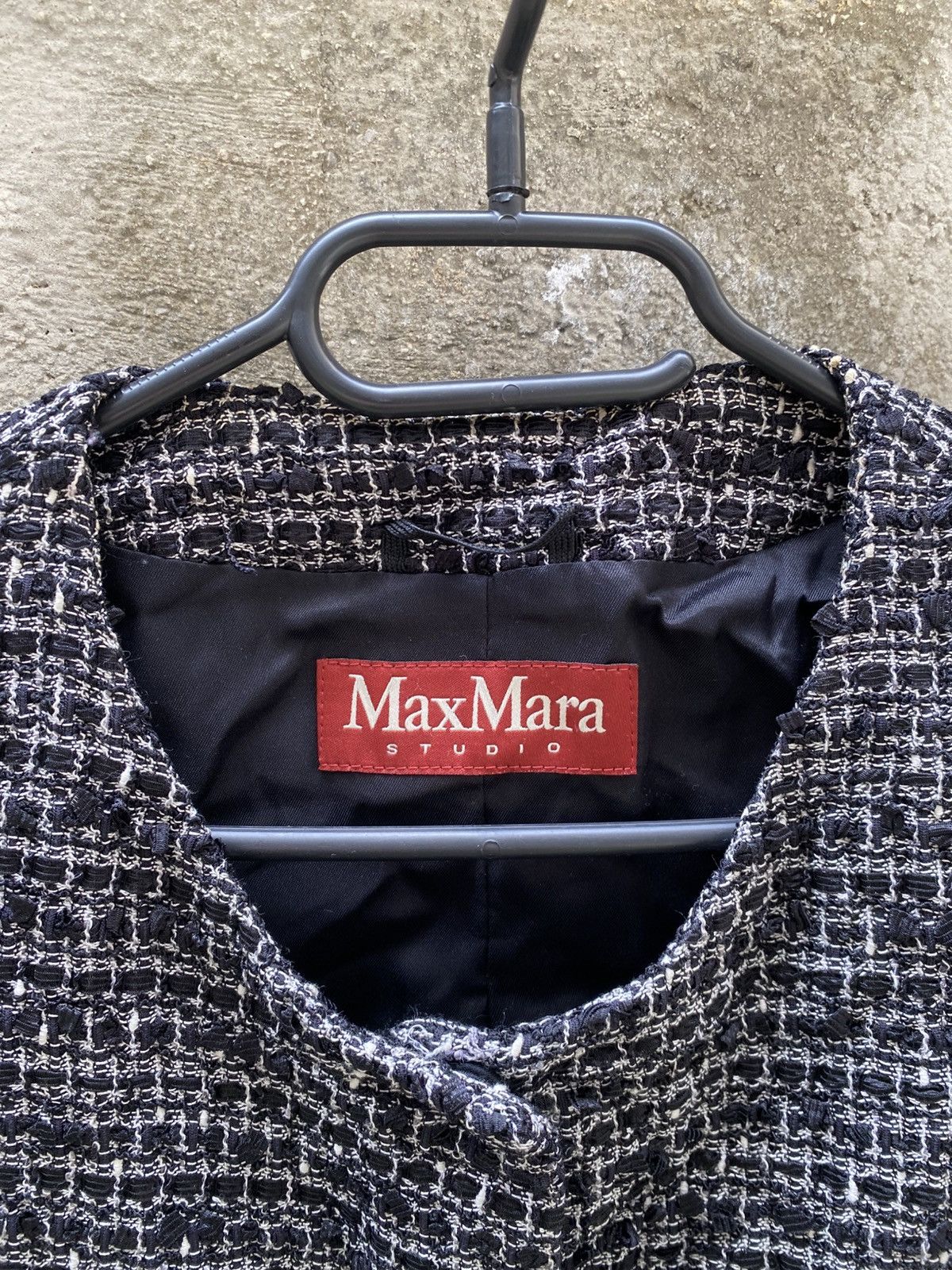 Max Mara Max Mara Studio braided gray Blazer Luxury style Size M / US 6-8 / IT 42-44 - 5 Thumbnail