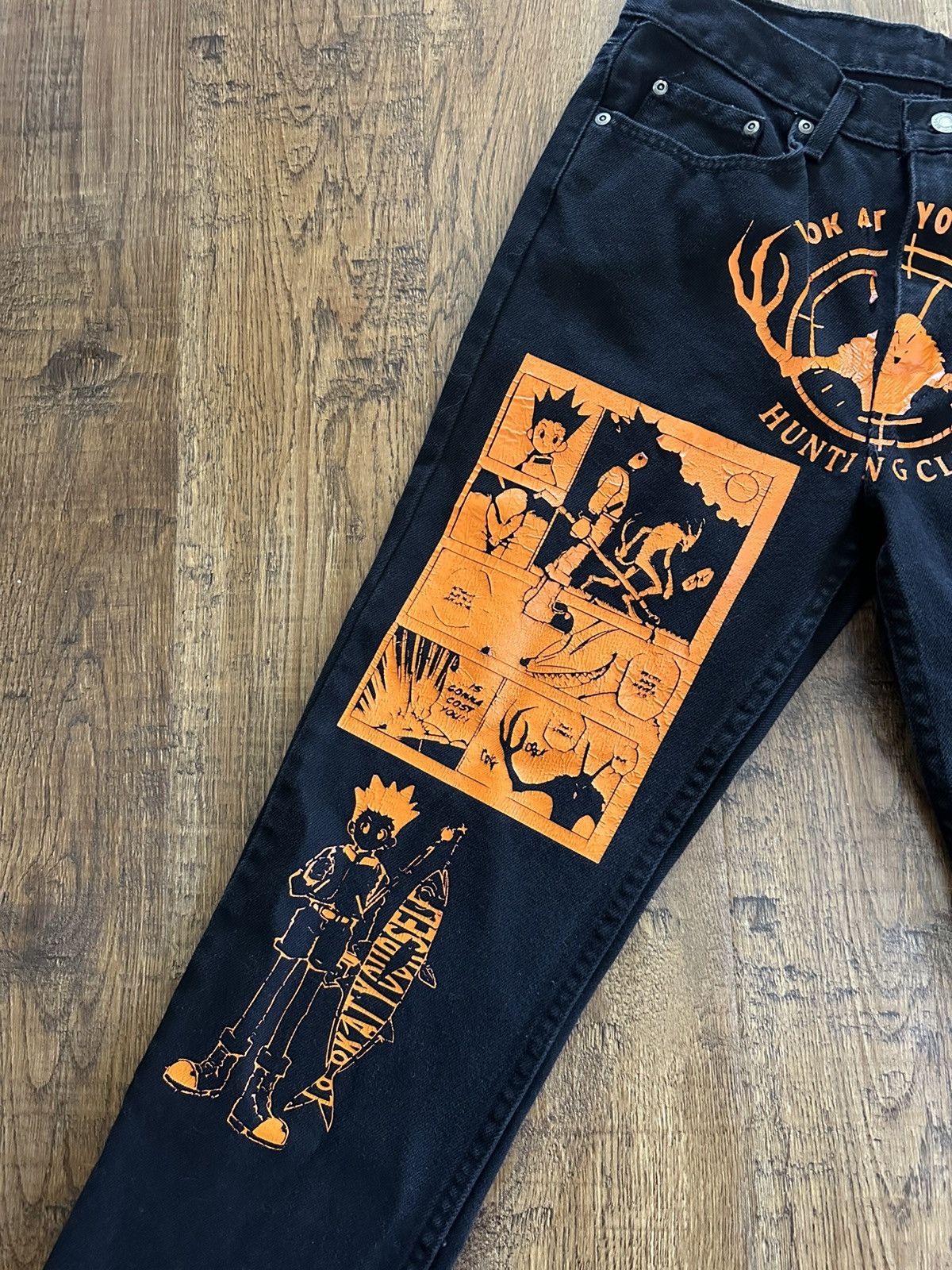 Vintage LOOK AT YOURSELF HUNTER X HUNTER Size US 32 / EU 48 - 2 Thumbnail