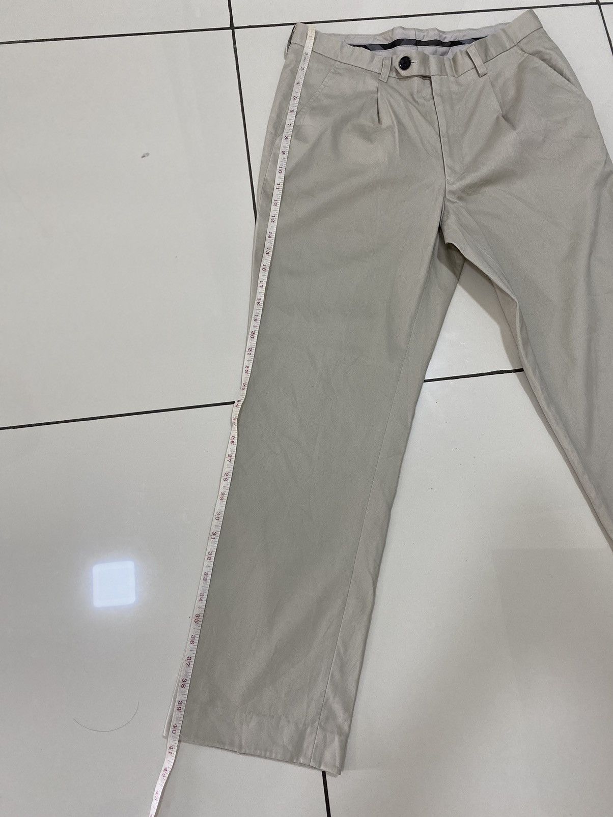 Burberry × Edition Japan Burberry Japan Beige Trouser Size US 32 / EU 48 - 12 Thumbnail