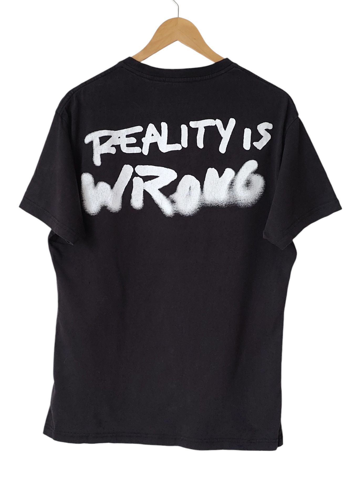 Band Tees Tupac Shakur x Chi Modu Reality is Wrong Y2K Photo Tshirt Size US M / EU 48-50 / 2 - 5 Thumbnail