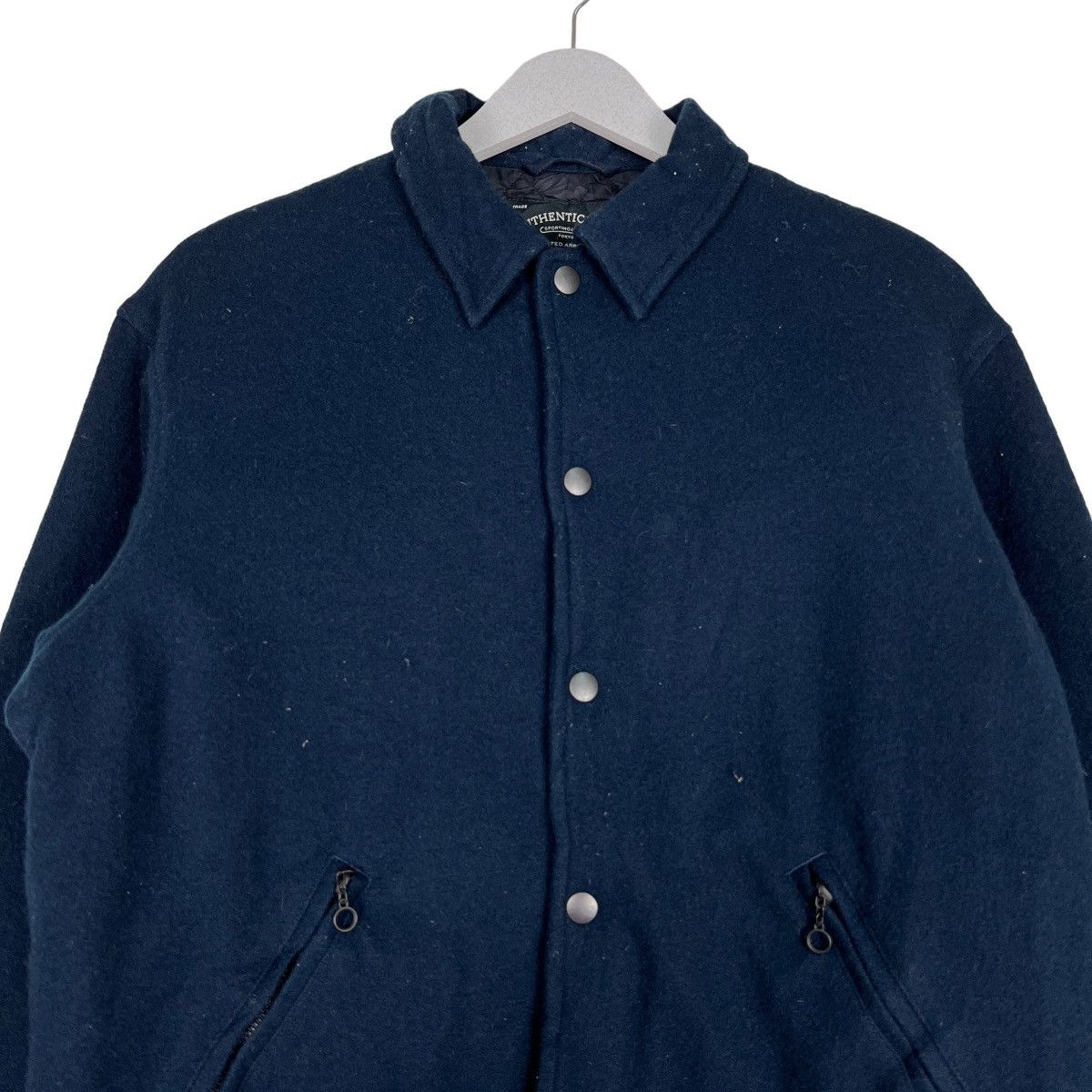 United Arrows 🔥 GREEN LABEL RELAXING UNITED ARROWS WOOL BOMBER JACKET Size US M / EU 48-50 / 2 - 3 Thumbnail