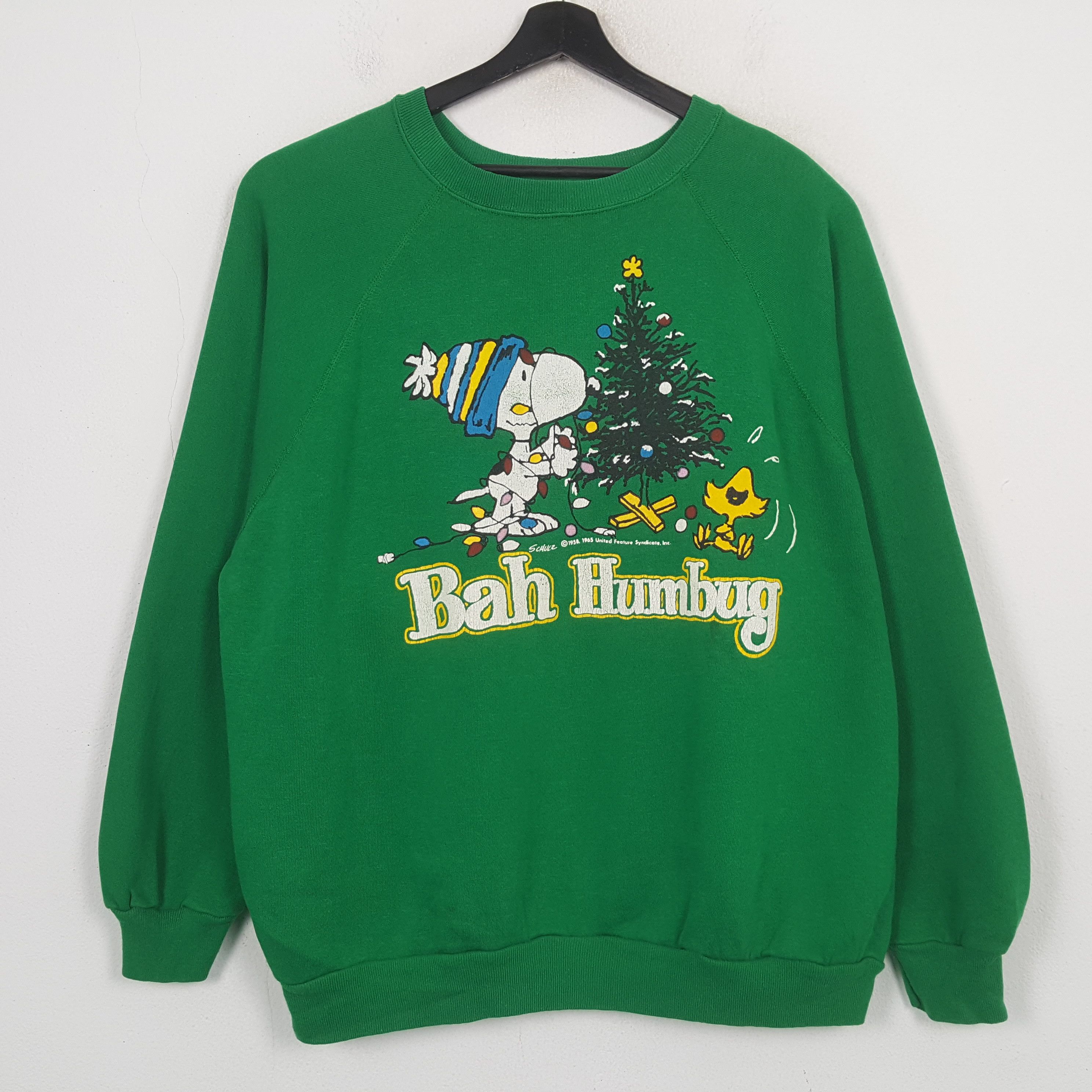 Vintage Snoopy Vintage Sweatshirt C302N9 Size US XXL / EU 58 / 5 - 1 Thumbnail