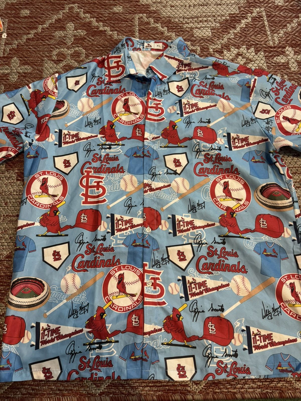 MLB St Louis Cardinals Vacation Shirt MLB Shane. Co Sz XL Size US XL / EU 56 / 4 - 1 Thumbnail
