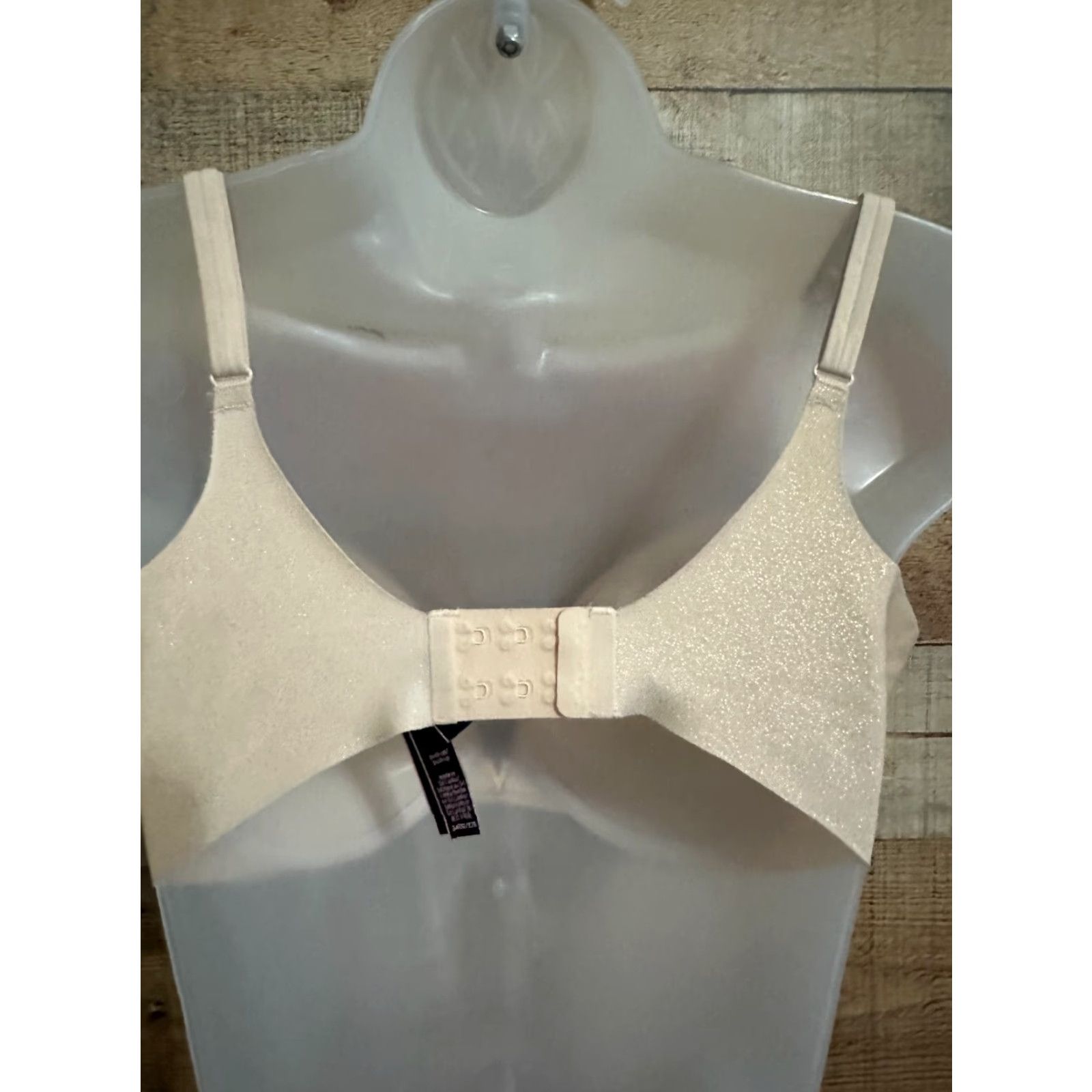 Victoria's Secret Victoria's Secret Very Sexy Push Up Bra 34DD Gold Satin & Rhinestones Underwired Padded Size ONE SIZE - 3 Thumbnail