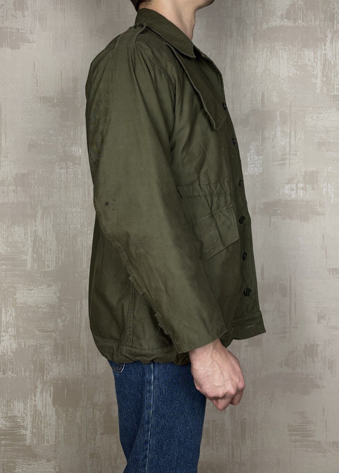 Vintage Vintage Dutch Army Field Jacket 1977 Military Utility Jacket Size US M / EU 48-50 / 2 - 14 Thumbnail