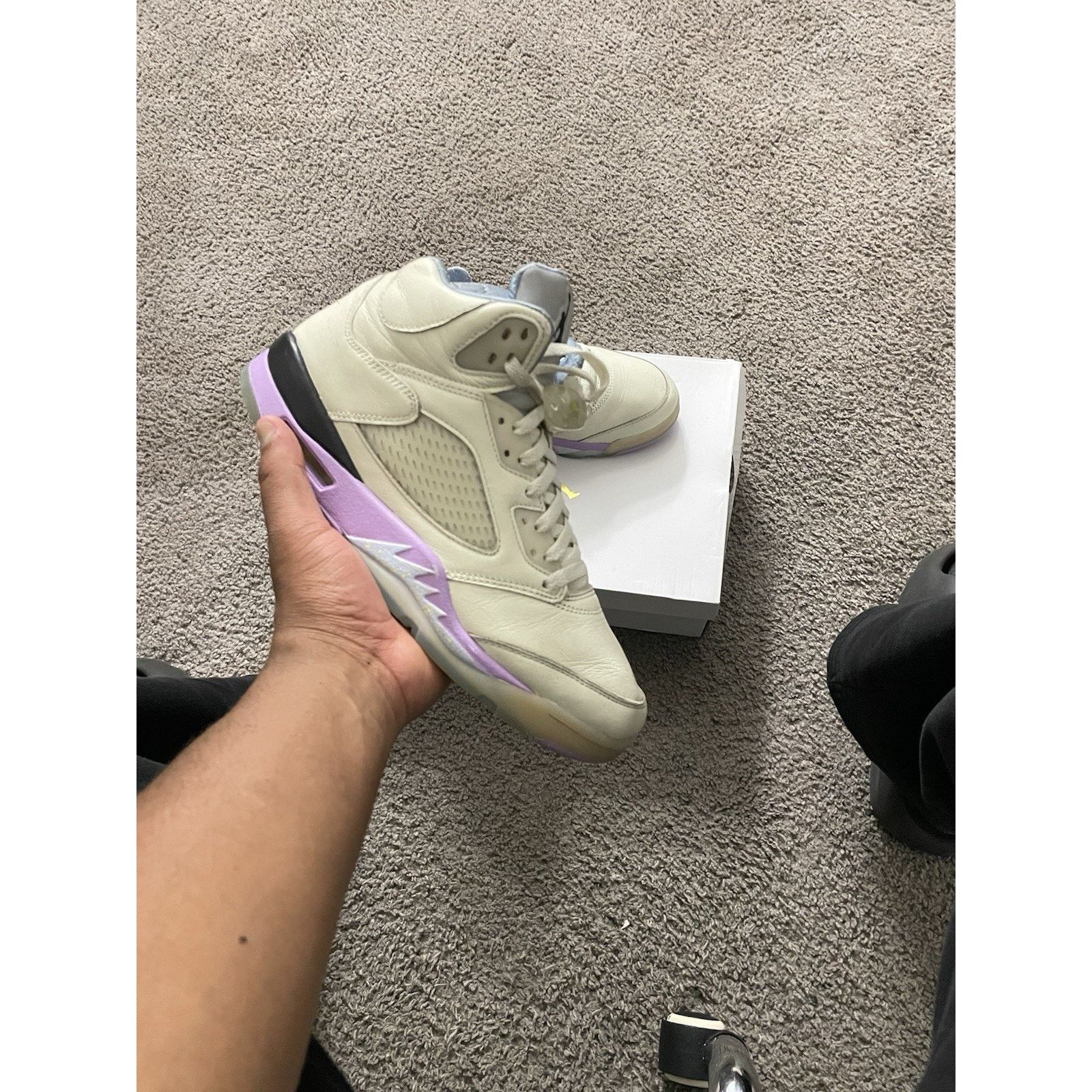 Jordan Brand Size 9.5 - Air Jordan 5 Retro x DJ Khaled We The Best - Sail Size US 9.5 / EU 42-43 - 1 Thumbnail