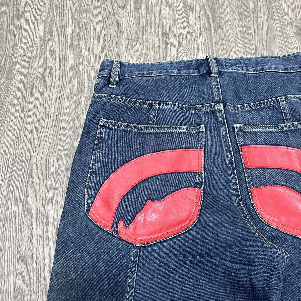 Ecko Unltd. Baggy Jeans Ecko Unltd Big Rhino Logo Denim 🟥 Size US 34 / EU 50 - 4 Thumbnail