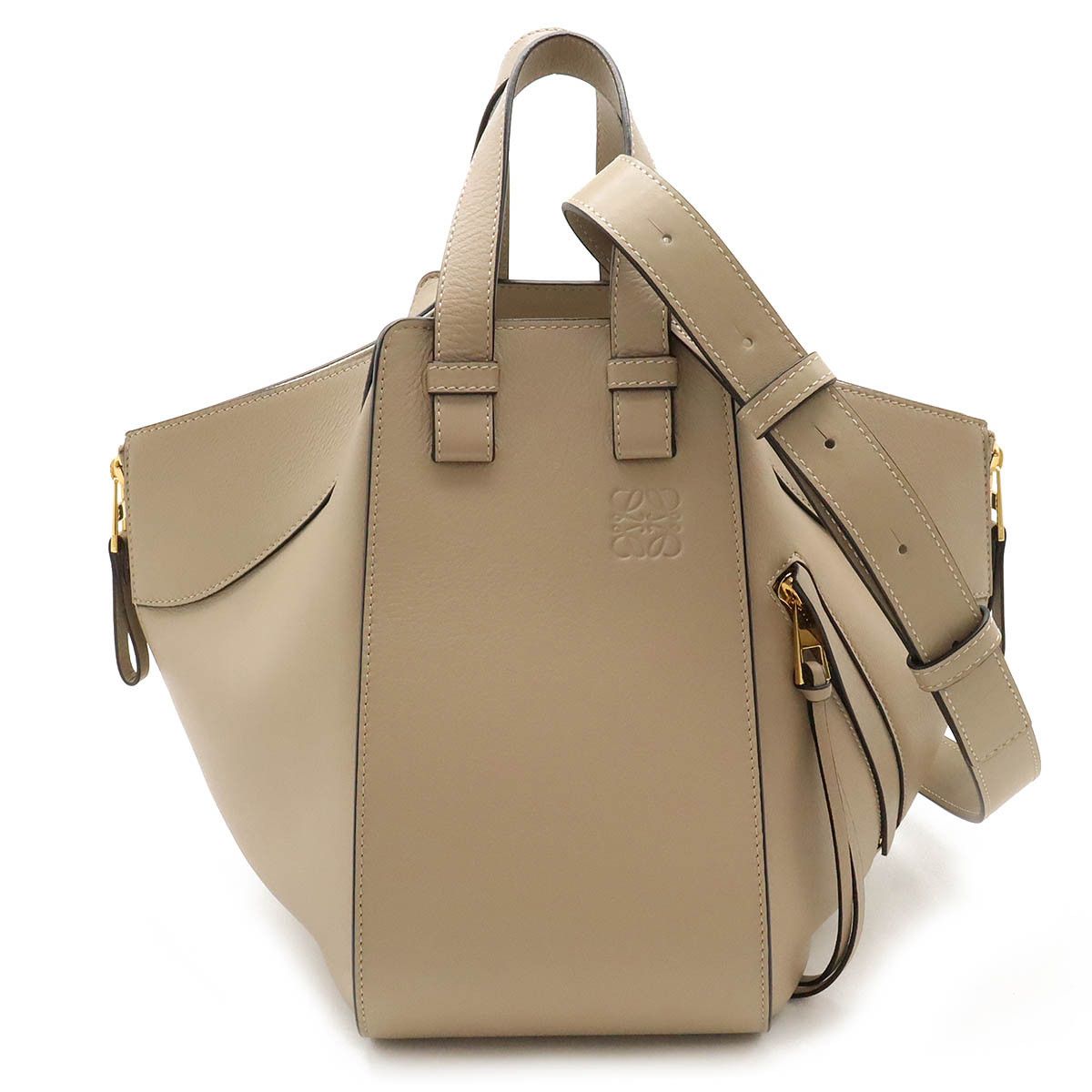Loewe Loewe Loewe Leather Hammock Small Handbag Shoulder Bag Leather Handbag 387.30.S35 in Pristine Condition Size ONE SIZE - 1 Thumbnail
