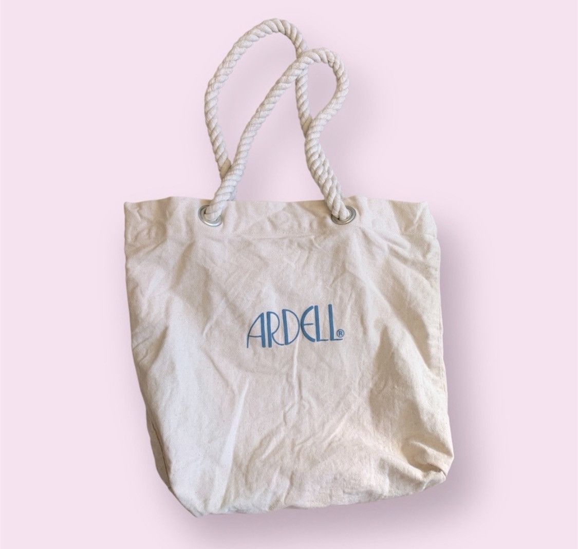 Vintage Beige Canvas Tote Bag Size ONE SIZE - 1 Thumbnail