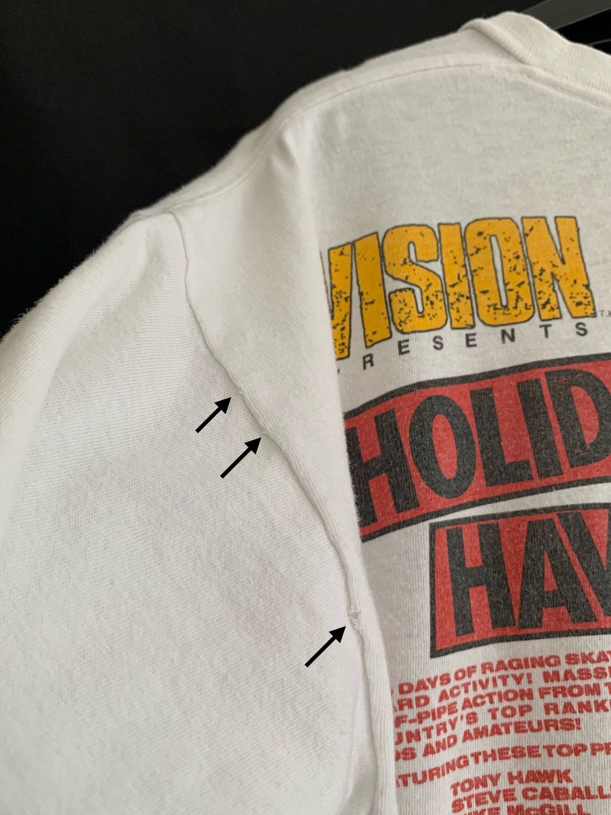 Powell Peralta Vintage 80s Vision Street Wear "Public Holiday" Size US L / EU 52-54 / 3 - 9 Thumbnail