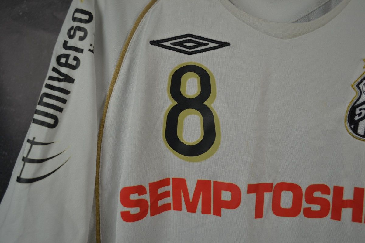 Umbro Vintage Santos FC Brazil 2007 2008 soccer jersey Umbro Size US L / EU 52-54 / 3 - 7 Thumbnail