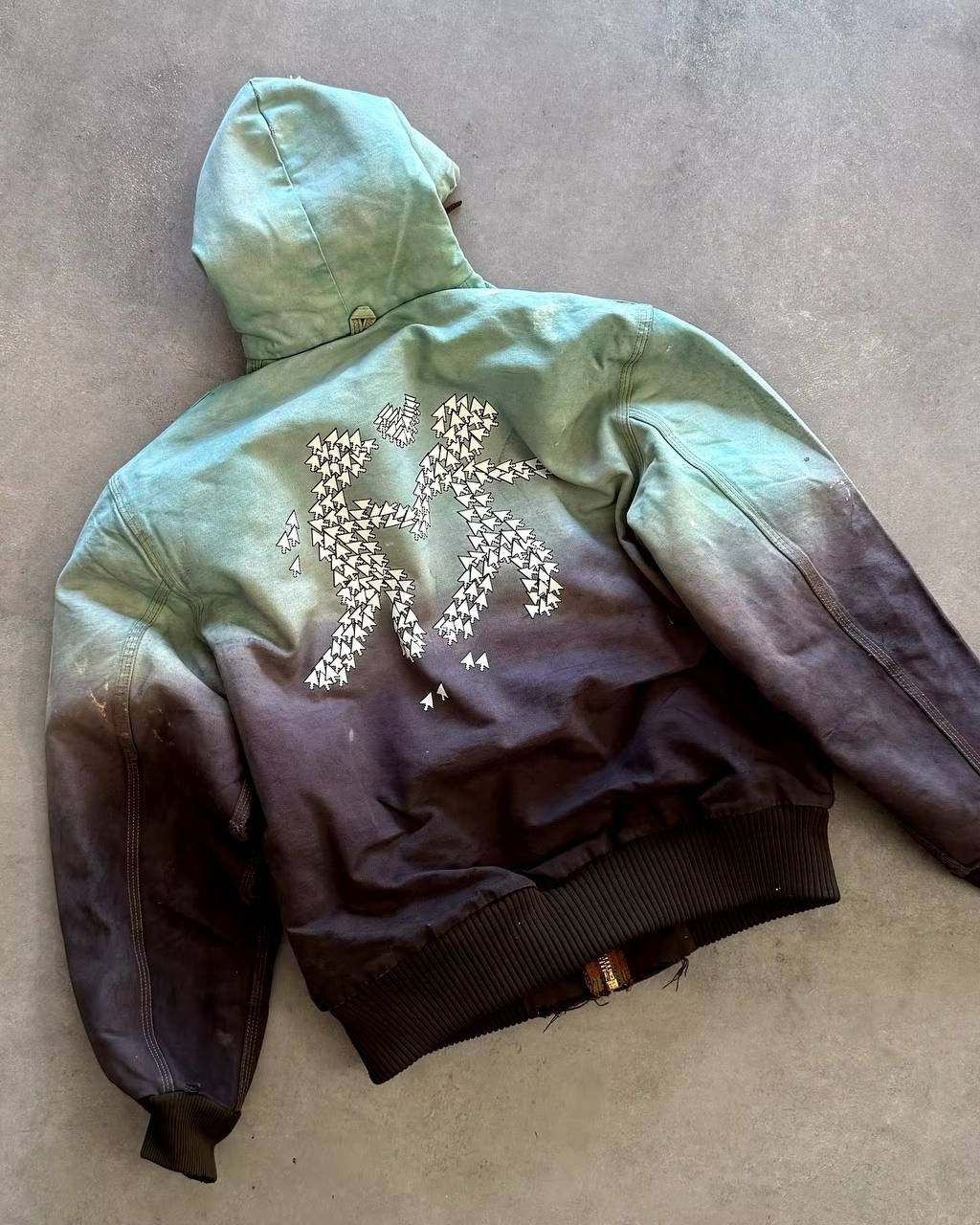 Japanese Brand × Vintage street personalized retro sweatshirt Size US L / EU 52-54 / 3 - 2 Thumbnail