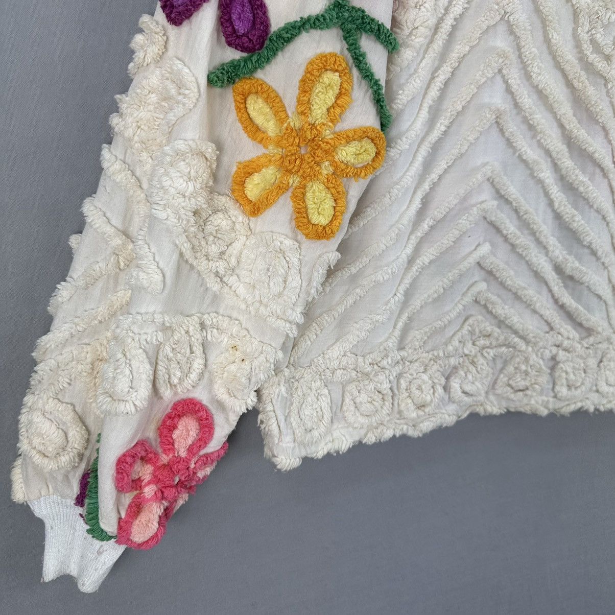American Apparel Vintage 80's Damze San Diego Embroidered Zipper Jacket Size US S / EU 44-46 / 1 - 6 Thumbnail