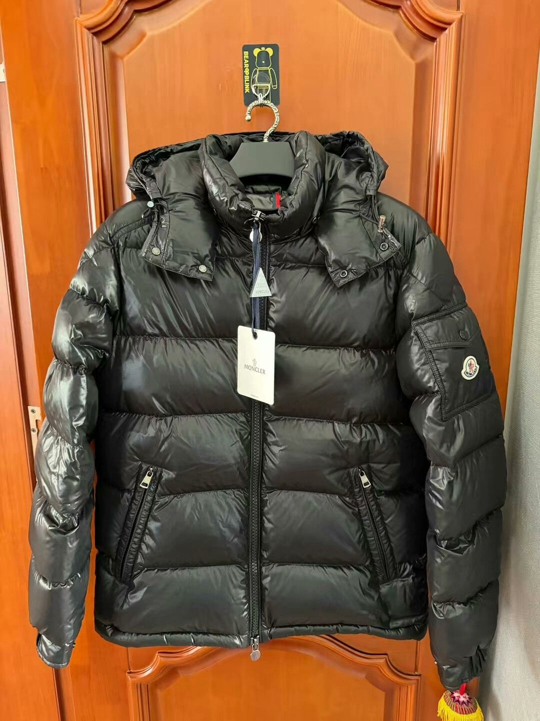 Moncler moncler maya down jacket in black Size US L / EU 52-54 / 3 - 1 Thumbnail
