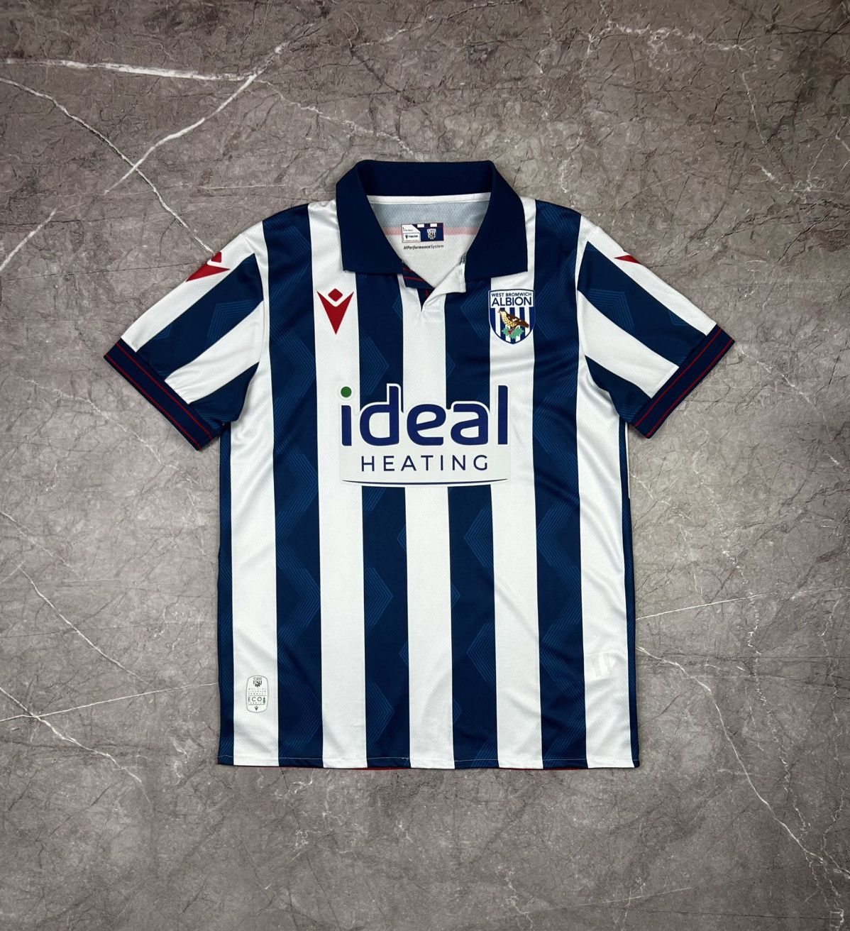 Other Macron West Bromwich Albion Home Soccer Jersey Size US L / EU 52-54 / 3 - 1 Thumbnail