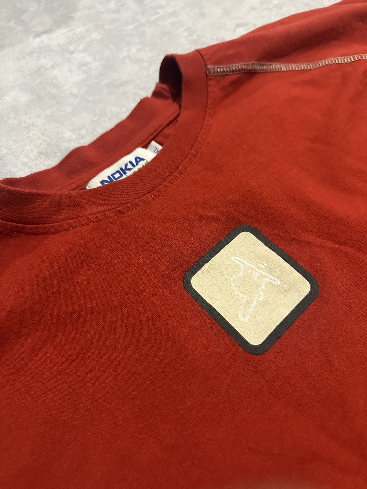 Vintage Nokia snowboard red tshirt tee phone vintage XL Size US XL / EU 56 / 4 - 3 Thumbnail