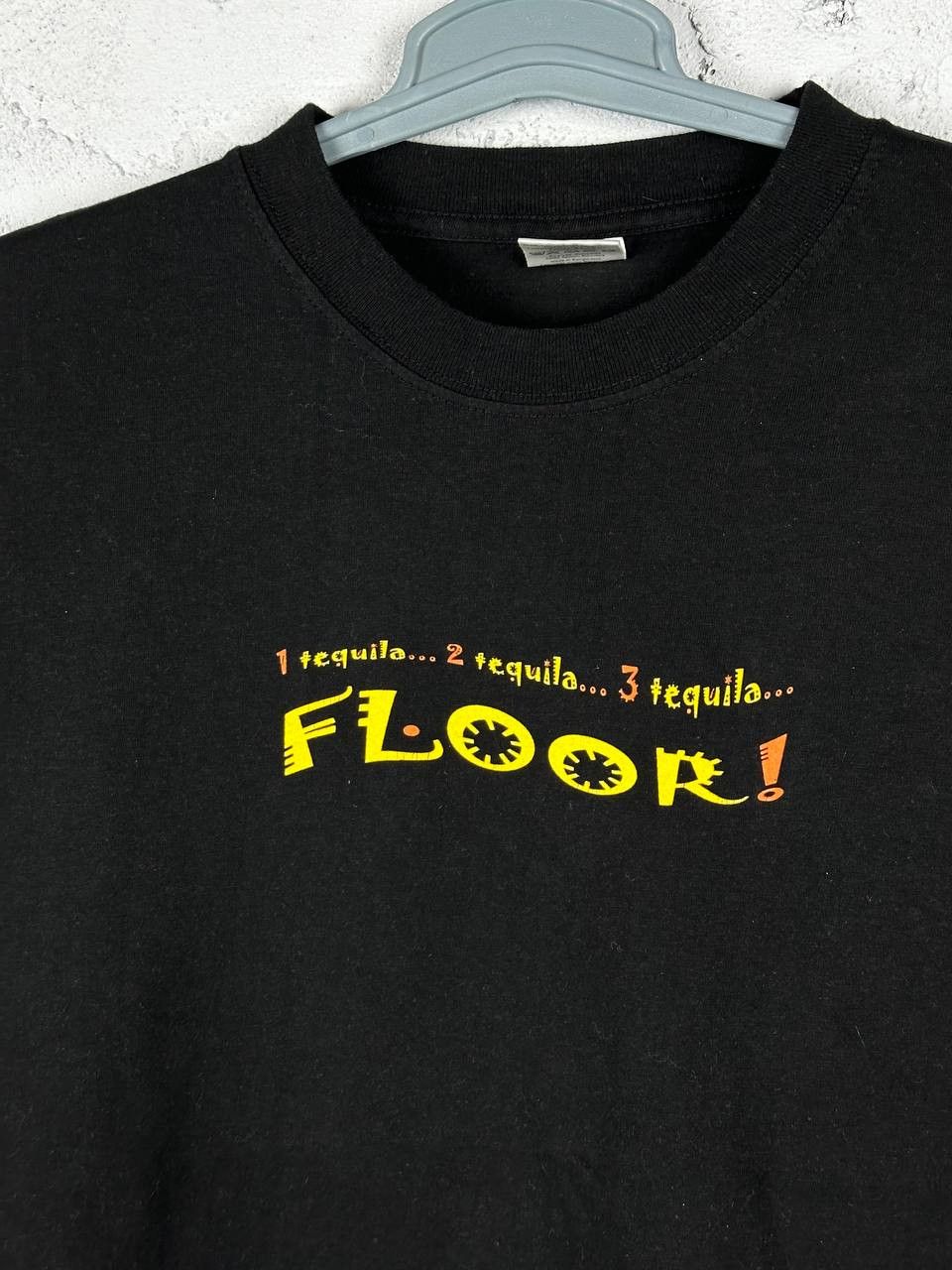 Vintage Vintage One Tequila Two Tequila Humor Y2K Adult T Shirt Size US XL / EU 56 / 4 - 4 Thumbnail