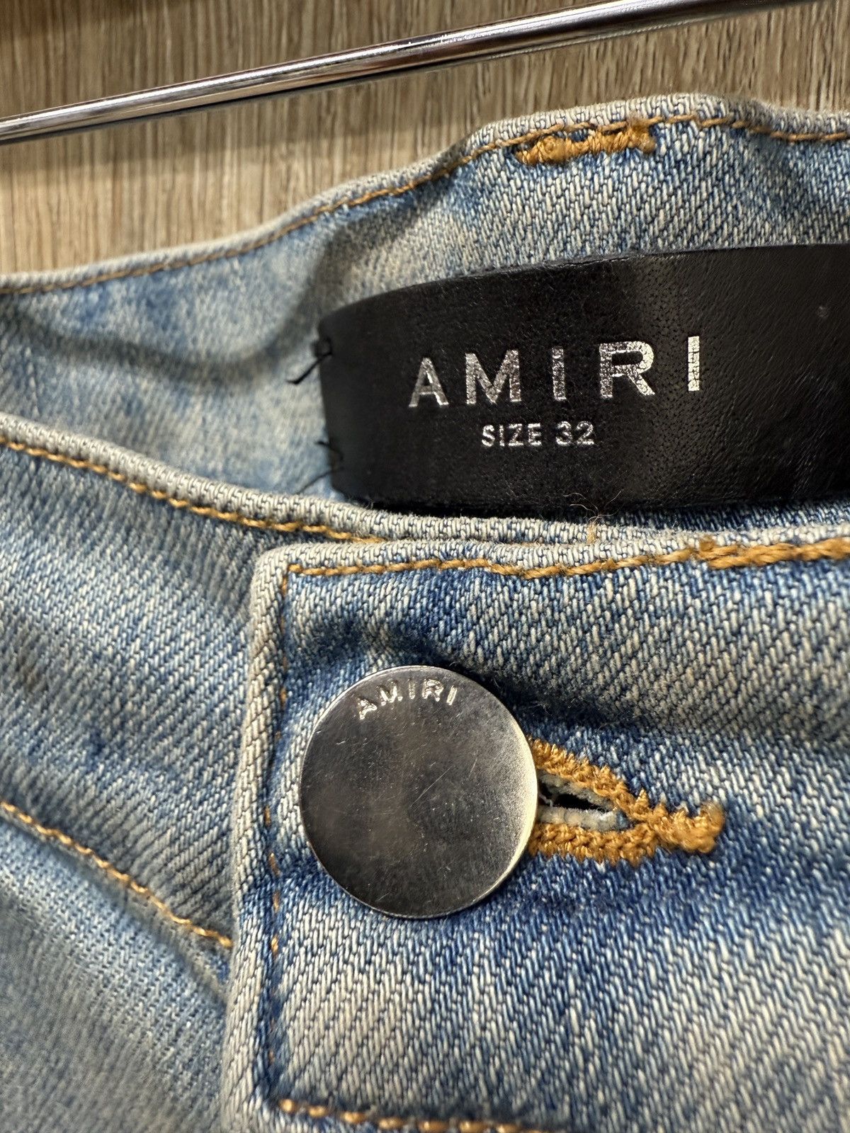 Amiri Amiri Cherbub Denim Jeans Size US 32 / EU 48 - 6 Thumbnail