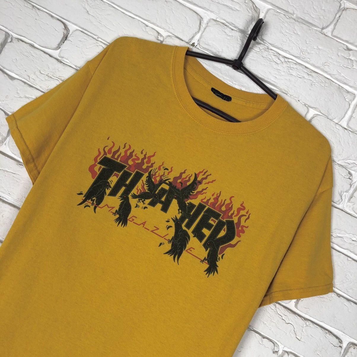 Thrasher × Vintage Trasher skateboarding vintage tee t shirt Size US L / EU 52-54 / 3 - 2 Thumbnail
