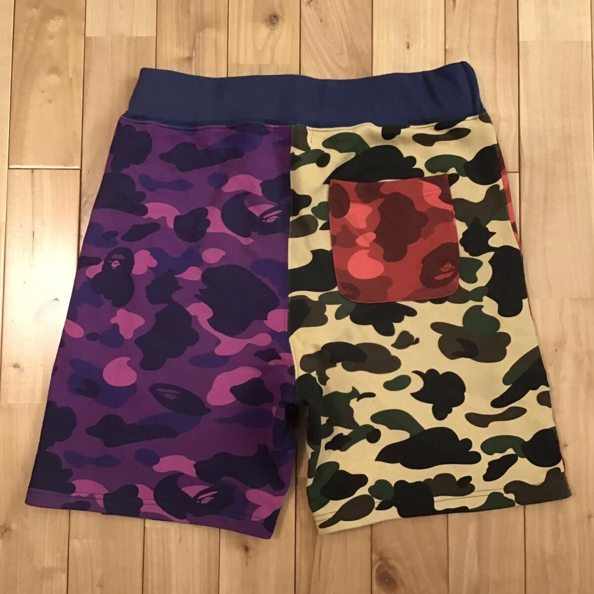 Bape BAPE Mix camo shark shorts a bathing ape ★size L Size US 34 / EU 50 - 2 Thumbnail