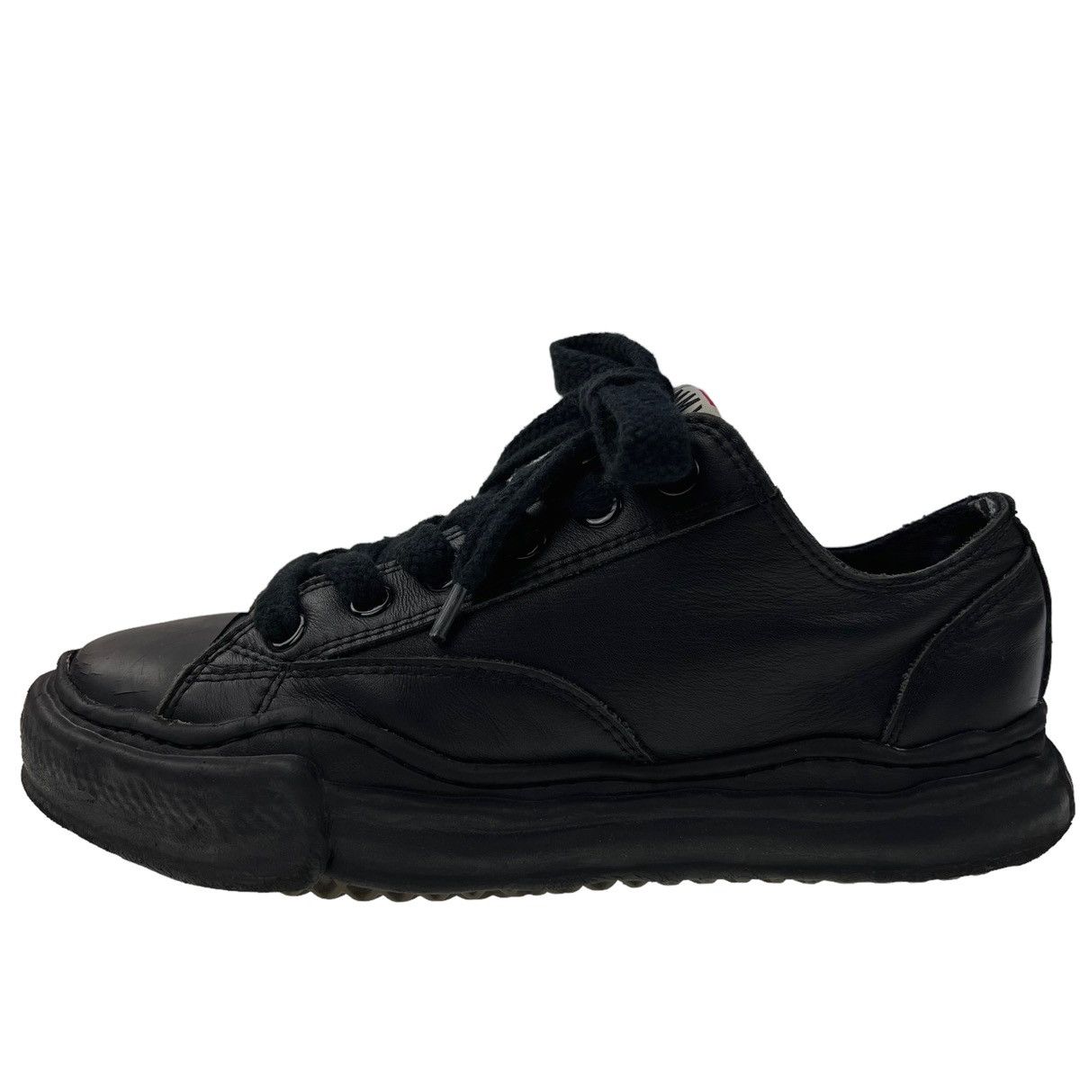 Maison MIHARA YASUHIRO Maison Mihara Yasuhiro Peterson Low Black Leather Size US 7 / EU 40 - 3 Thumbnail
