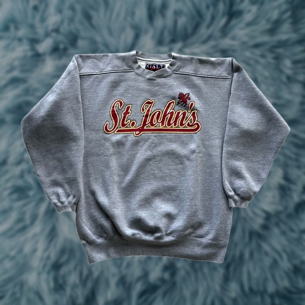 Champion VINTAGE Champion Reverse Weave Sweatshirt Magnetic/Graphic Print Size L Gray Men's 90s Basketball Gym & Training Pullover (Rare) Size US L / EU 52-54 / 3 - 1 Thumbnail
