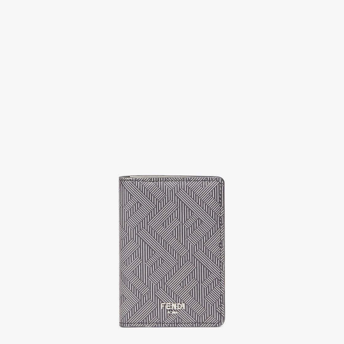 Fendi o1s1wg111125 Size: OS/ Shadow Card Holder in Grey Size ONE SIZE - 1 Thumbnail