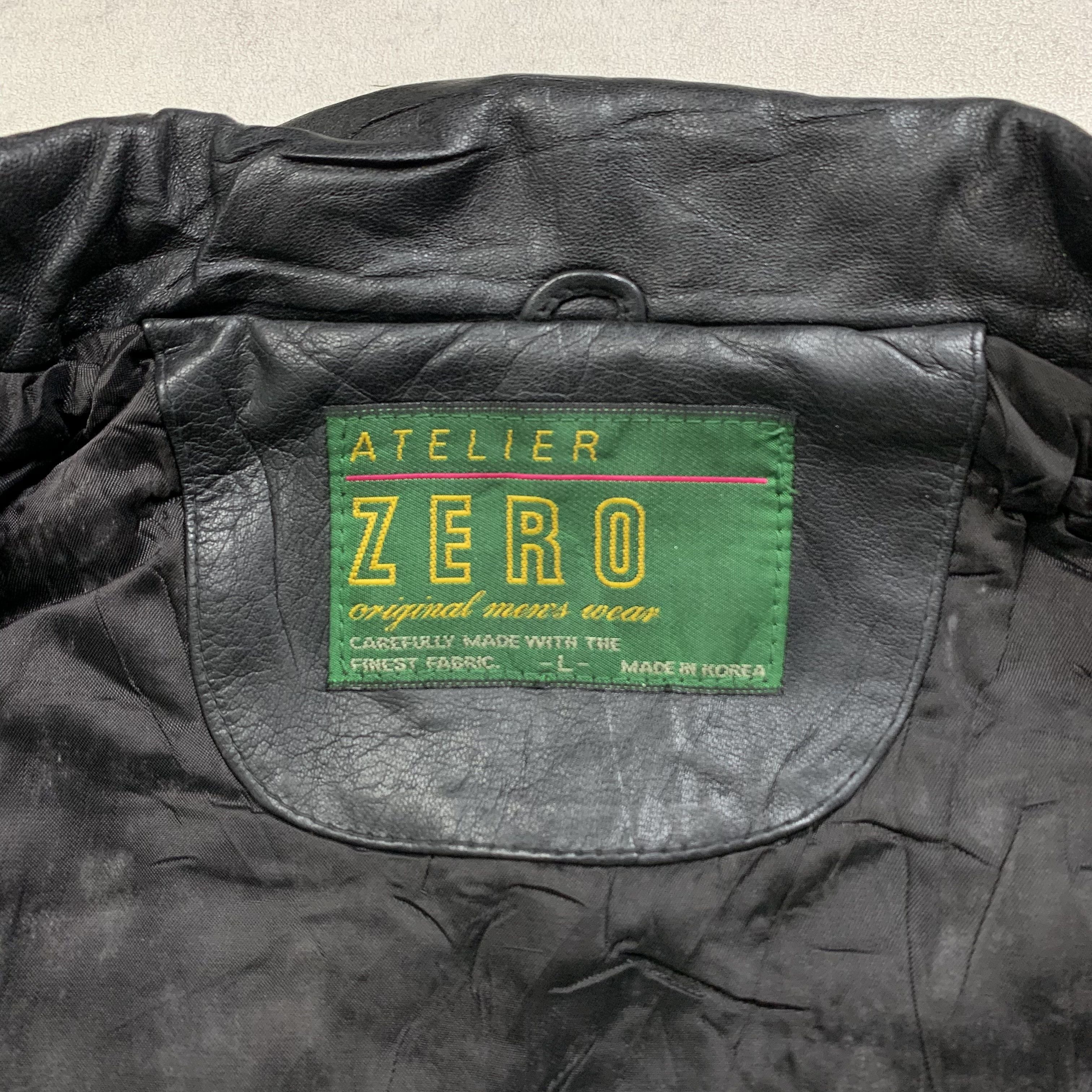 Genuine Leather Vintage Genuine Real Leather Jacket High Qualitty Coat Size US L / EU 52-54 / 3 - 7 Thumbnail