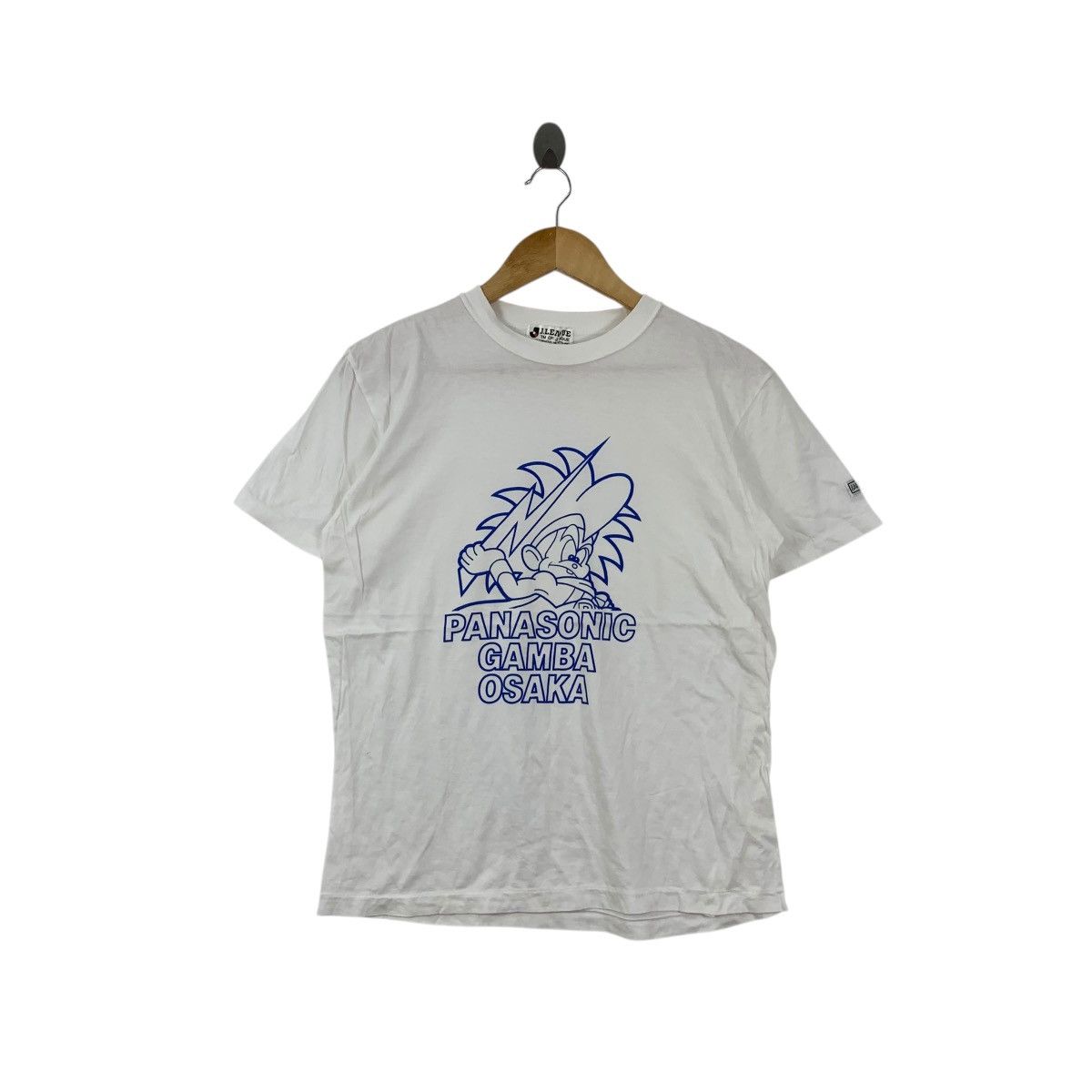 Vintage Vintage PANASONIC GAMBA OSAKA Mascot Football Tee Shirt Size US S / EU 44-46 / 1 - 1 Thumbnail