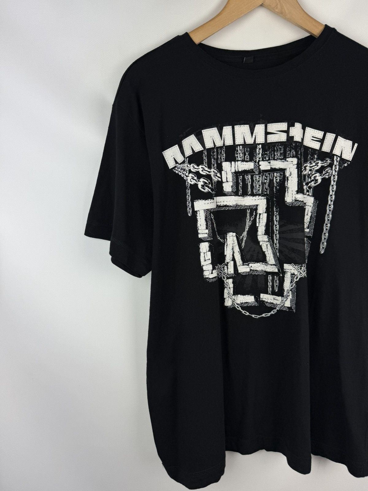 Band Tees Rammstein Graphic Print Short Sleeve Promo Band T Shirt Size US XL / EU 56 / 4 - 2 Thumbnail