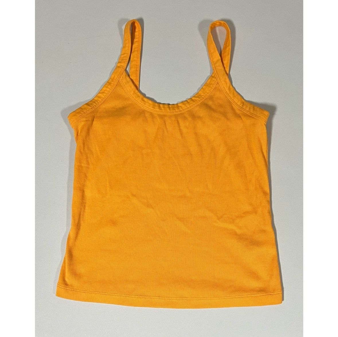 Wildfox Wild Fable Orange Tank Top Shirt Tee Cami Camisole Size S 🧡 Size S / US 4 / IT 40 - 2 Thumbnail
