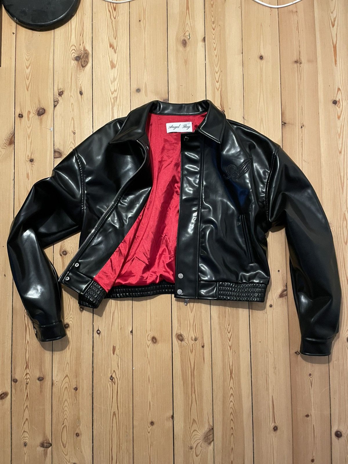 Other Angel Boy Faux Leather jacket Size US L / EU 52-54 / 3 - 1 Thumbnail