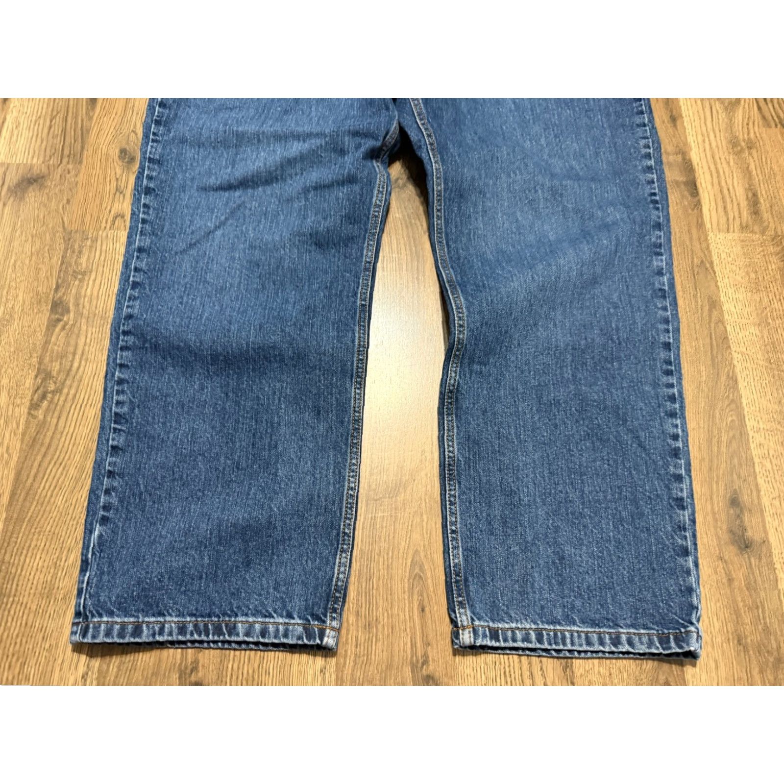 Carhartt Carhartt Jeans Mens Size 40x30 Blue Denim Relaxed Fit Straight Leg 5-Pocket Pocket Size US 40 / EU 56 - 3 Thumbnail