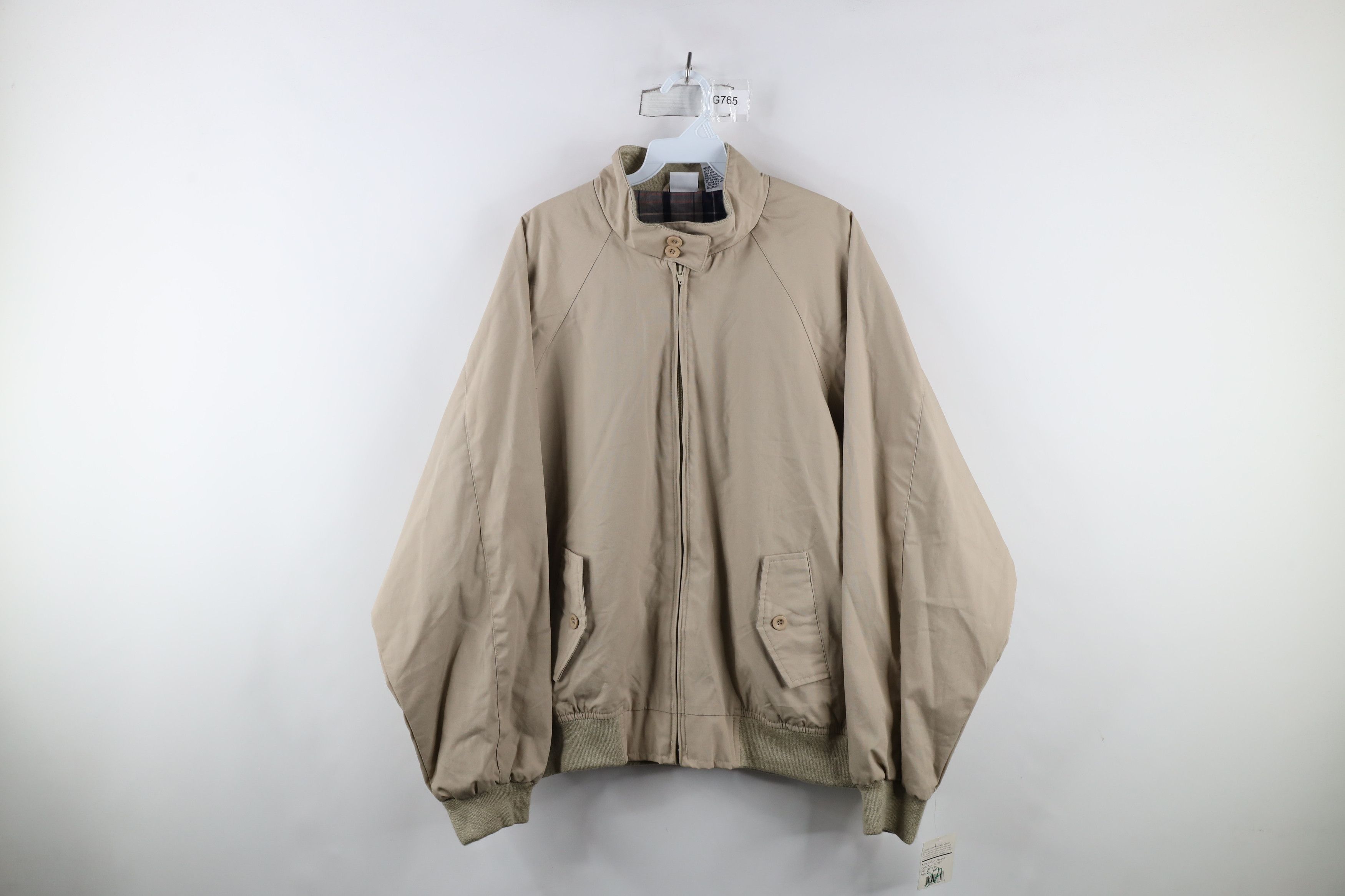 Vintage Deadstock Vintage 90s Streetwear Full Zip Bomber Jacket Size US L / EU 52-54 / 3 - 1 Thumbnail